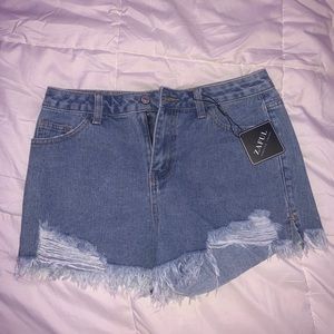 Really cute zaful denim jean shorts